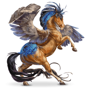 alcedo, cavallo errante volante