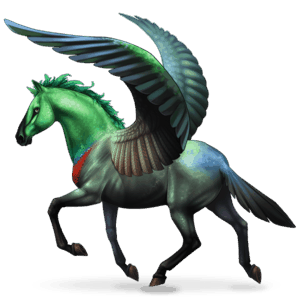 cinnyris, cavallo errante volante