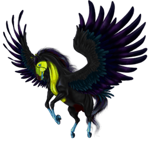 ramphila, cavallo errante volante