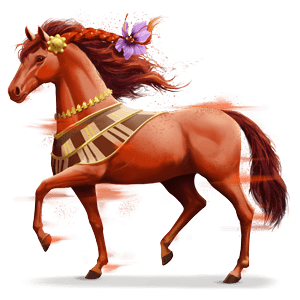 zafferano, cavallo divino