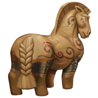 treccia per coda intessuta